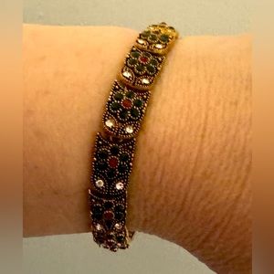 New shiny sequins rhinestone bracelet Made in Makkah Saudi Arabia Arabic Crystal